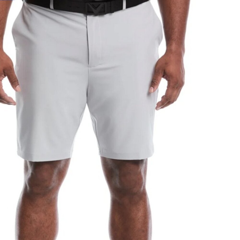 NWT Callaway Men's 9" Flat Front Golf Shorts High Rise Size 38